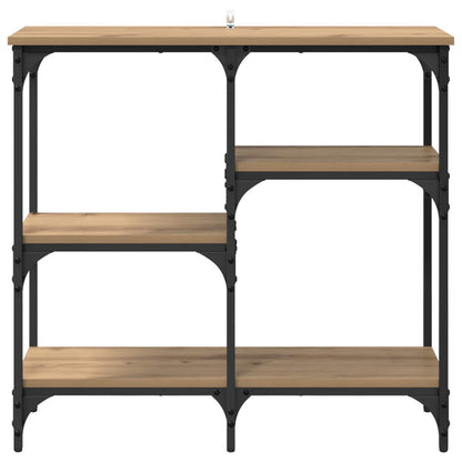 Konsolentisch Artisan-Eiche 80 x 29 x 75 cm Holzwerkstoff
