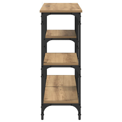 Konsolentisch Artisan-Eiche 80 x 29 x 75 cm Holzwerkstoff