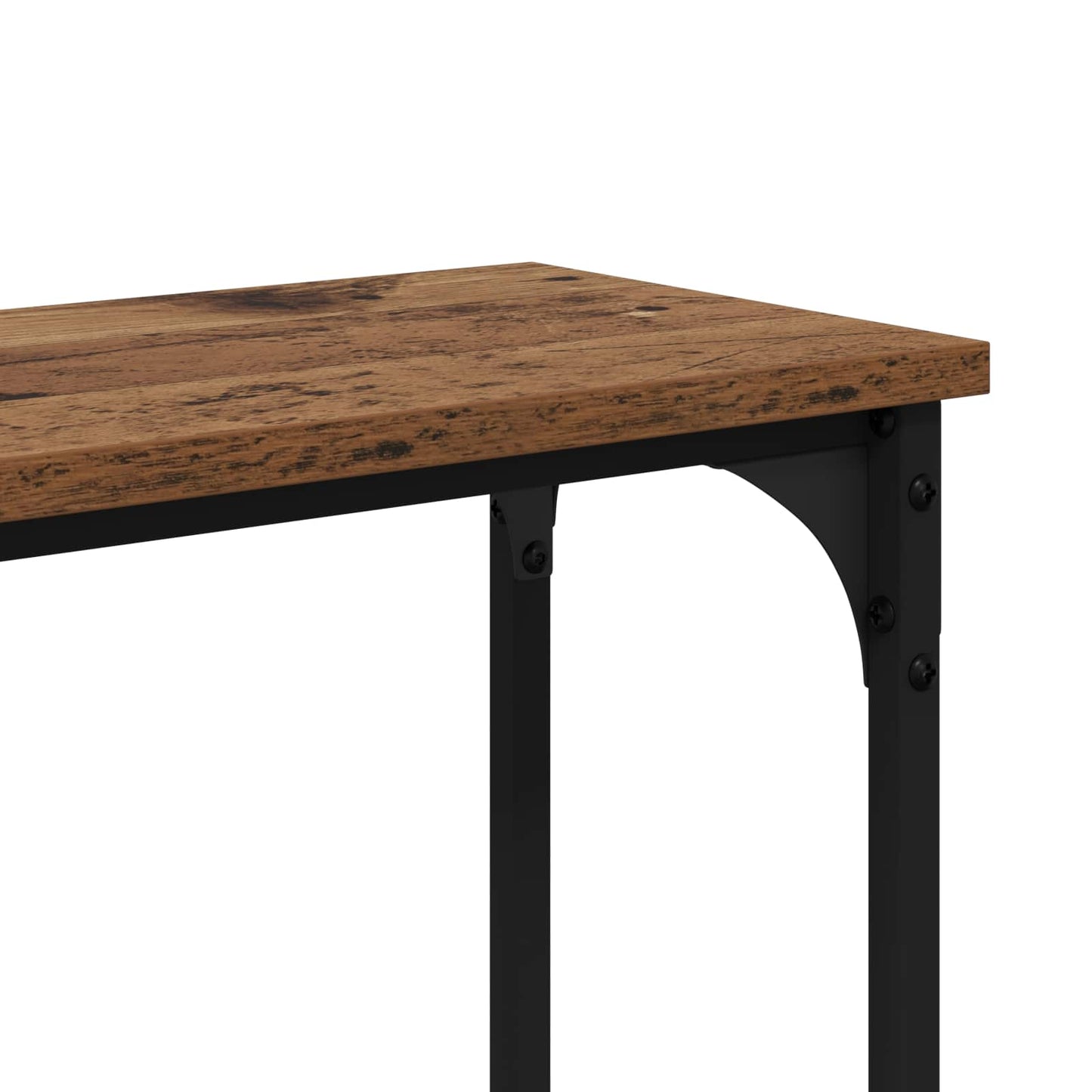 vidaXL Konsolentisch Altholz 145x22.5x75cm Holzwerkstoff