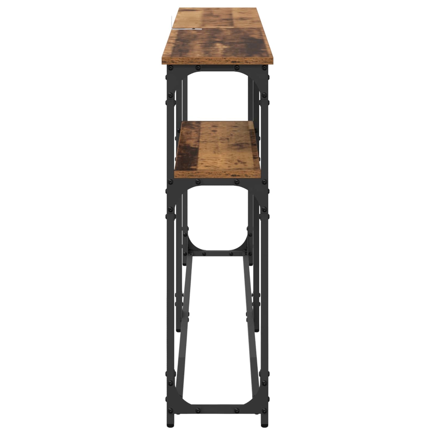 vidaXL Konsolentisch Altholz 145x22.5x75cm Holzwerkstoff