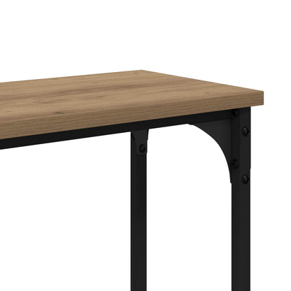 vidaXL Konsolentisch Artisan-Eiche 145 x 22,5 x 75 cm Holzwerkstoff