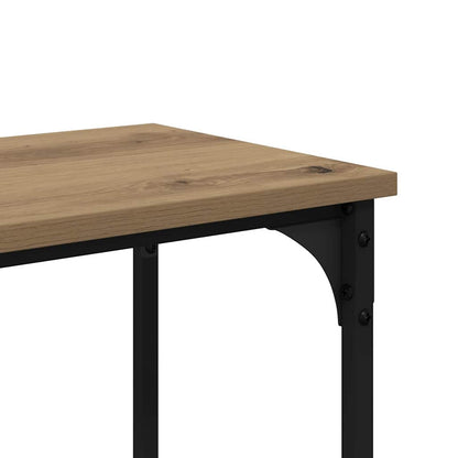 vidaXL Konsolentisch Artisan-Eiche 150 x 29 x 75 cm