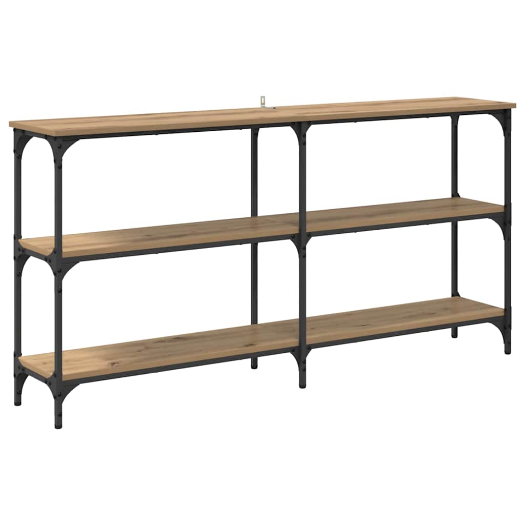 vidaXL Konsolentisch Artisan-Eiche 150 x 29 x 75 cm