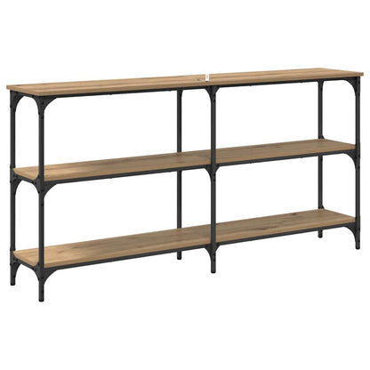 vidaXL Konsolentisch Artisan-Eiche 150 x 29 x 75 cm