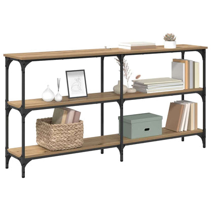 vidaXL Konsolentisch Artisan-Eiche 150 x 29 x 75 cm