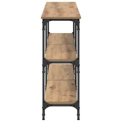 vidaXL Konsolentisch Artisan-Eiche 150 x 29 x 75 cm