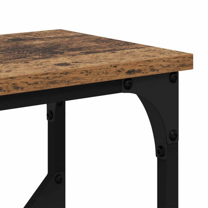 vidaXL Konsolentisch Altholz 102 x 23 x 75 cm Holzwerkstoff