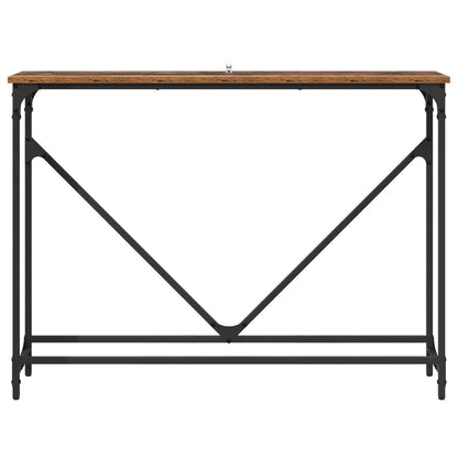 vidaXL Konsolentisch Altholz 102 x 23 x 75 cm Holzwerkstoff