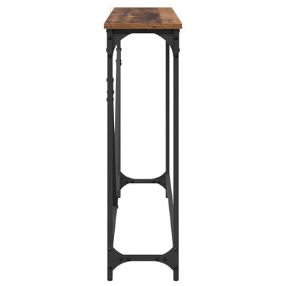 vidaXL Konsolentisch Altholz 102 x 23 x 75 cm Holzwerkstoff