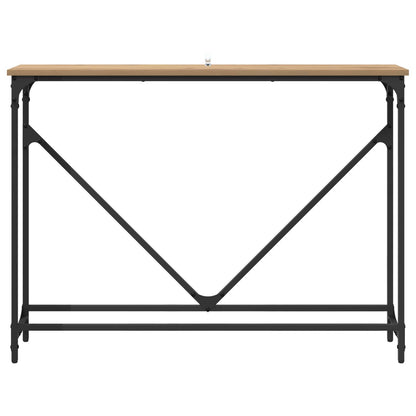 vidaXL Konsolentisch Artisan-Eiche 102 x 23 x 75 cm Holzwerkstoff