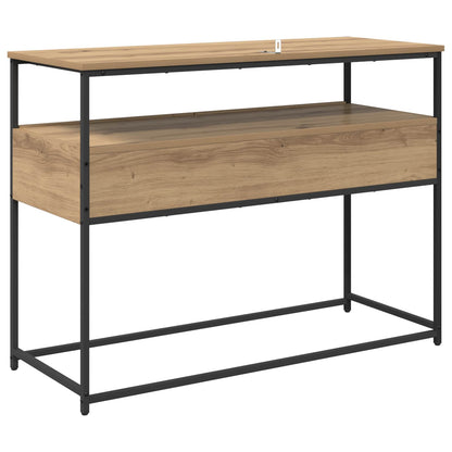 vidaXL Konsolentisch Artisan-Eiche 100 x 40 x 75 cm Holzwerkstoff
