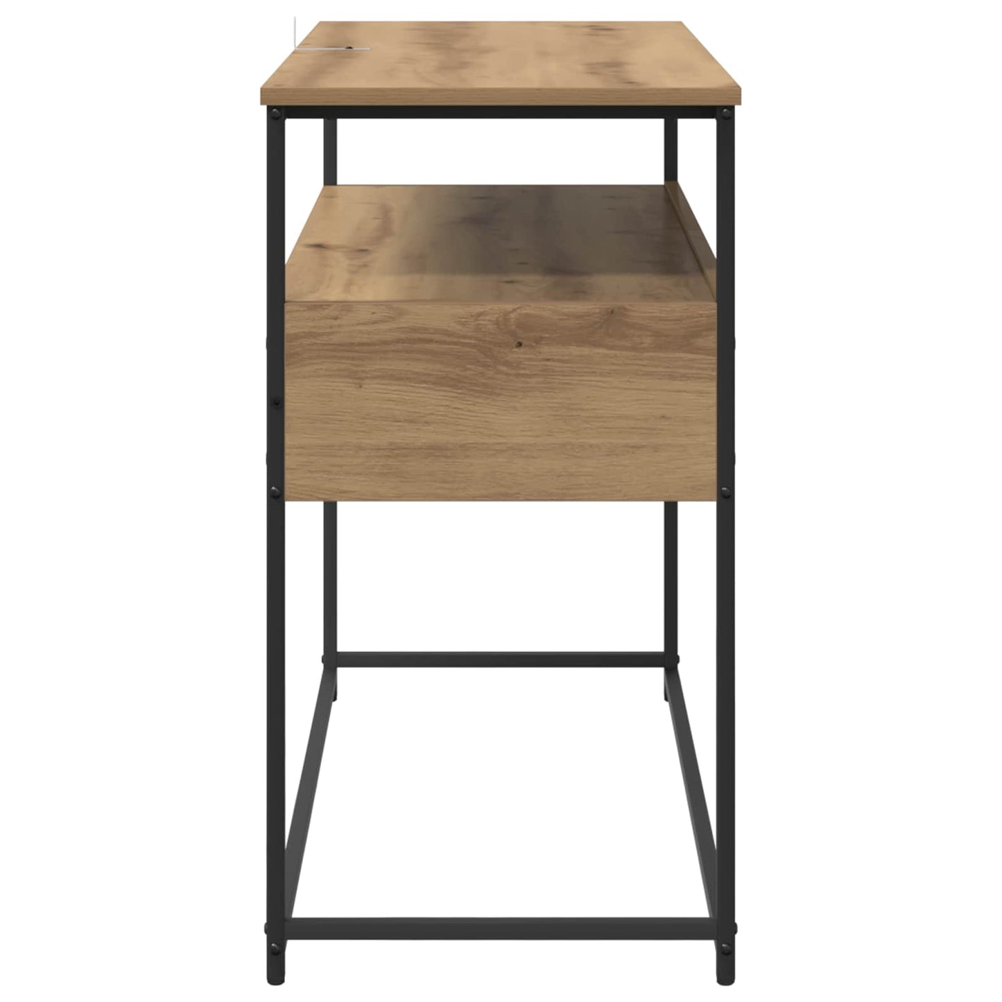 vidaXL Konsolentisch Artisan-Eiche 100 x 40 x 75 cm Holzwerkstoff