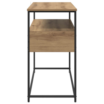 vidaXL Konsolentisch Artisan-Eiche 100 x 40 x 75 cm Holzwerkstoff