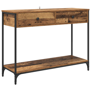 vidaXL Konsolentisch Altholz 100 x 34,5 x 75 cm Holzwerkstoff