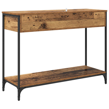 vidaXL Konsolentisch Altholz 100 x 34,5 x 75 cm Holzwerkstoff