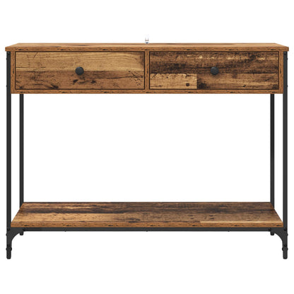 vidaXL Konsolentisch Altholz 100 x 34,5 x 75 cm Holzwerkstoff