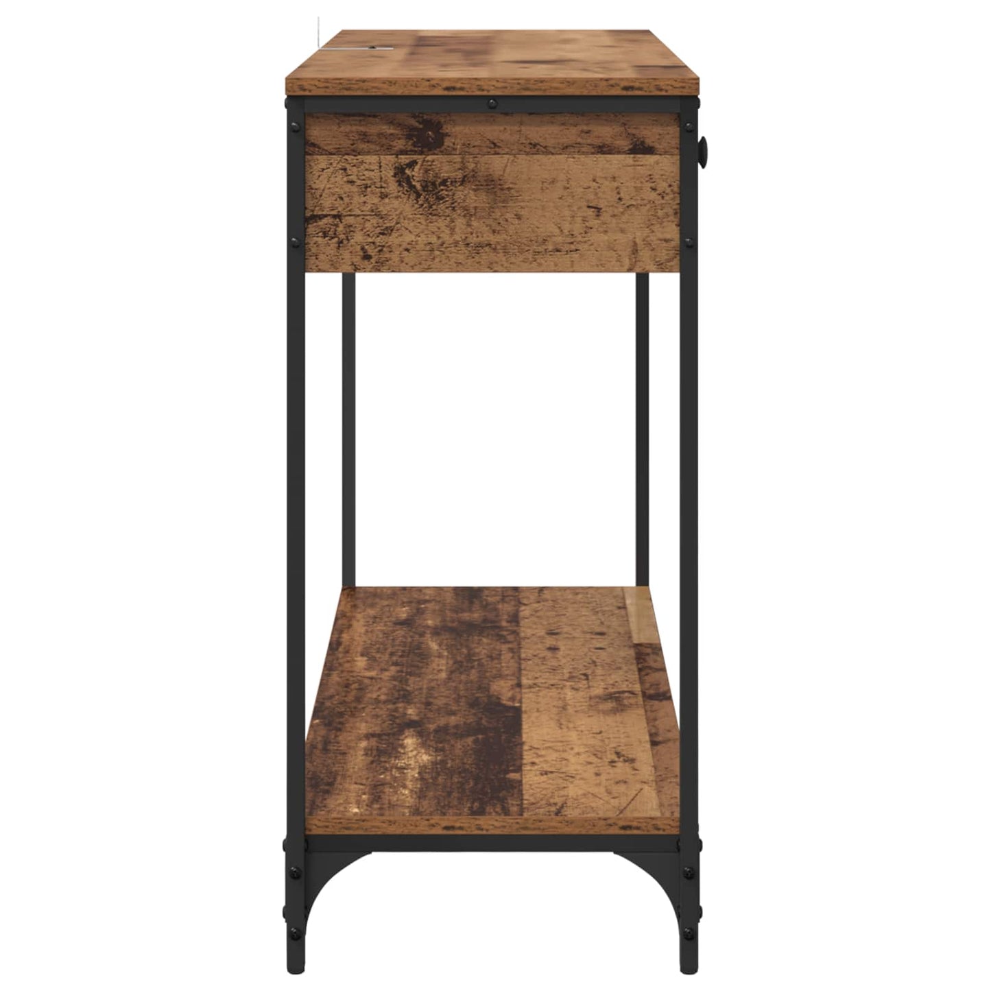 vidaXL Konsolentisch Altholz 100 x 34,5 x 75 cm Holzwerkstoff