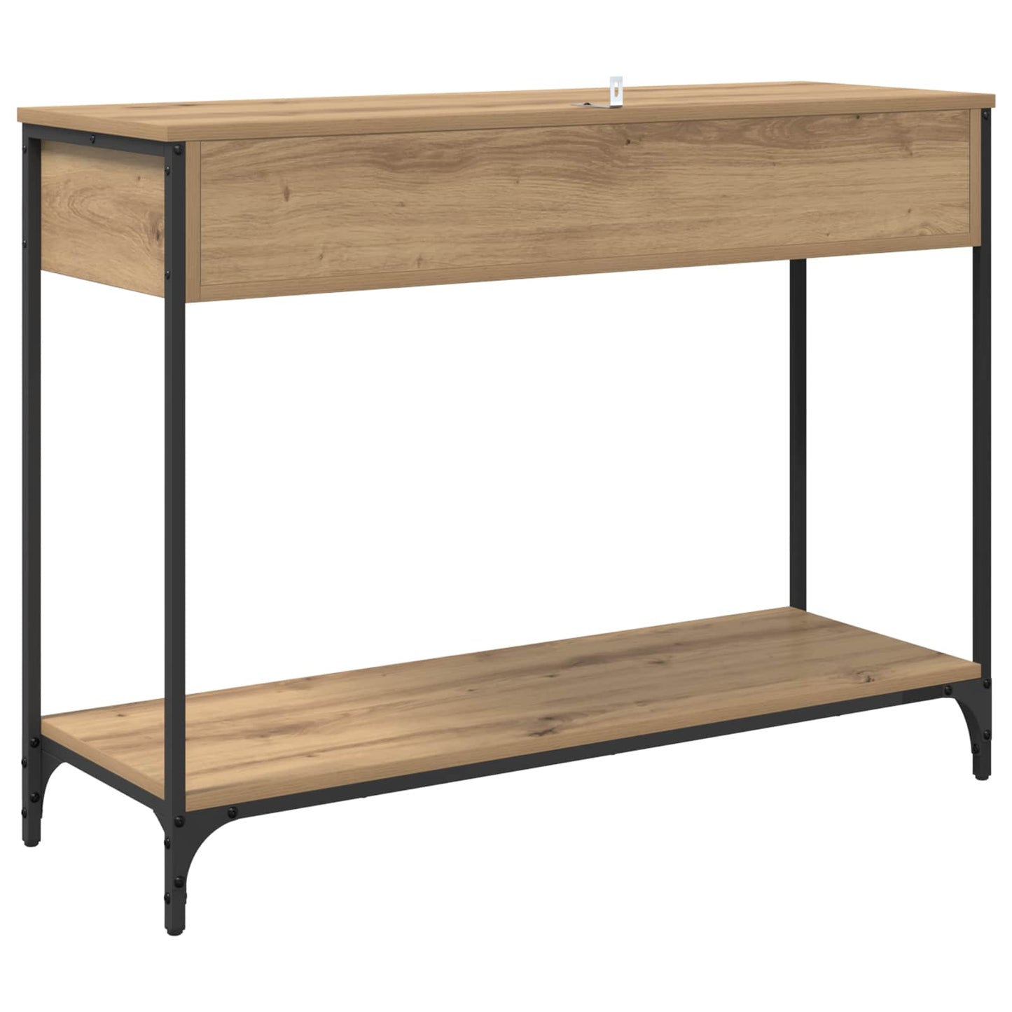 vidaXL Konsolentisch Artisan-Eiche 100 x 34,5 x 75 cm Holzwerkstoff