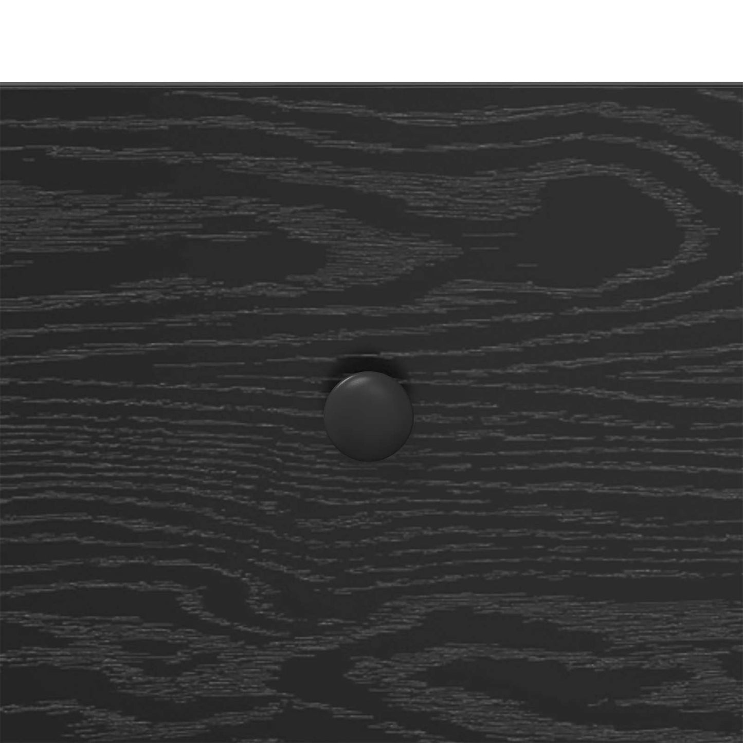 vidaXL Konsolentisch Schwarz Eichen-Optik 100 x 34,5 x 75 cm
