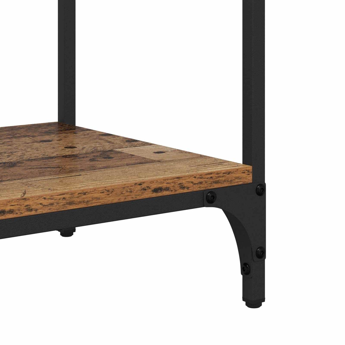 vidaXL Konsolentisch Altholz 75 x 34,5 x 75 cm Holzwerkstoff