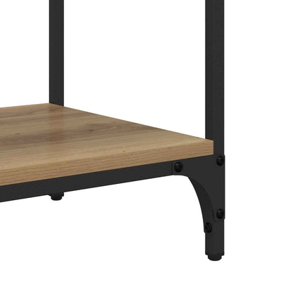 vidaXL Konsolentisch Artisan-Eiche 75 x 34,5 x 75 cm Holzwerkstoff