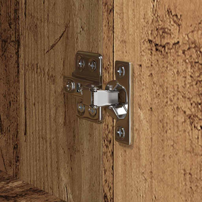 vidaXL Highboard Altholz 62 x 32 x 106,5 cm Holzwerkstoff