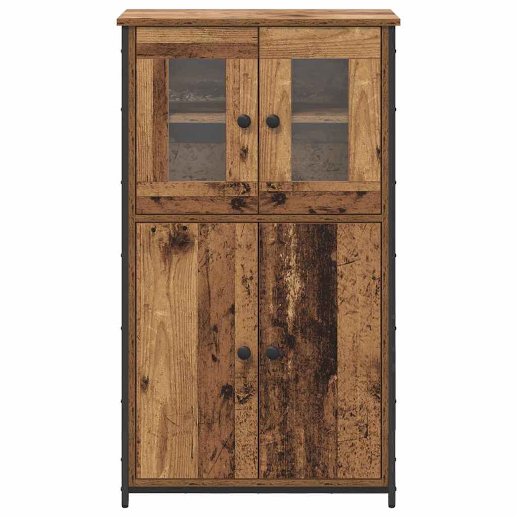 vidaXL Highboard Altholz 62 x 32 x 106,5 cm Holzwerkstoff