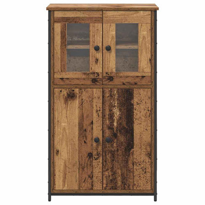 vidaXL Highboard Altholz 62 x 32 x 106,5 cm Holzwerkstoff