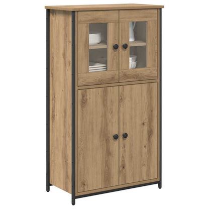 Highboard Artisan-Eiche 62 x 32 x 106,5 cm Holzwerkstoff