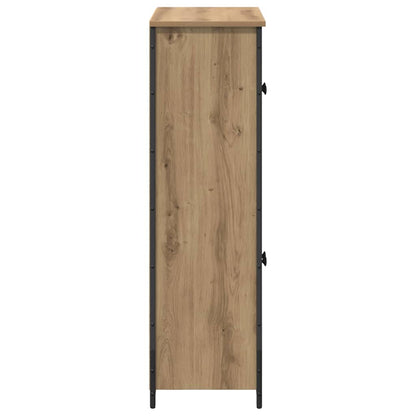 Highboard Artisan-Eiche 62 x 32 x 106,5 cm Holzwerkstoff