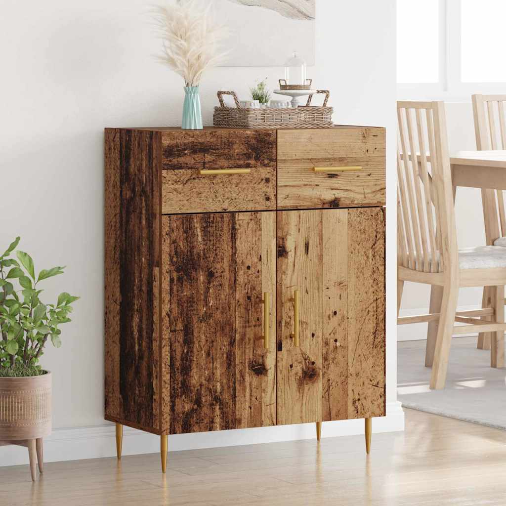 Sideboard Altholz 69,5 x 34 x 90 cm Holzwerkstoff