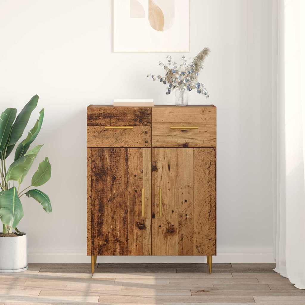 Sideboard Altholz 69,5 x 34 x 90 cm Holzwerkstoff
