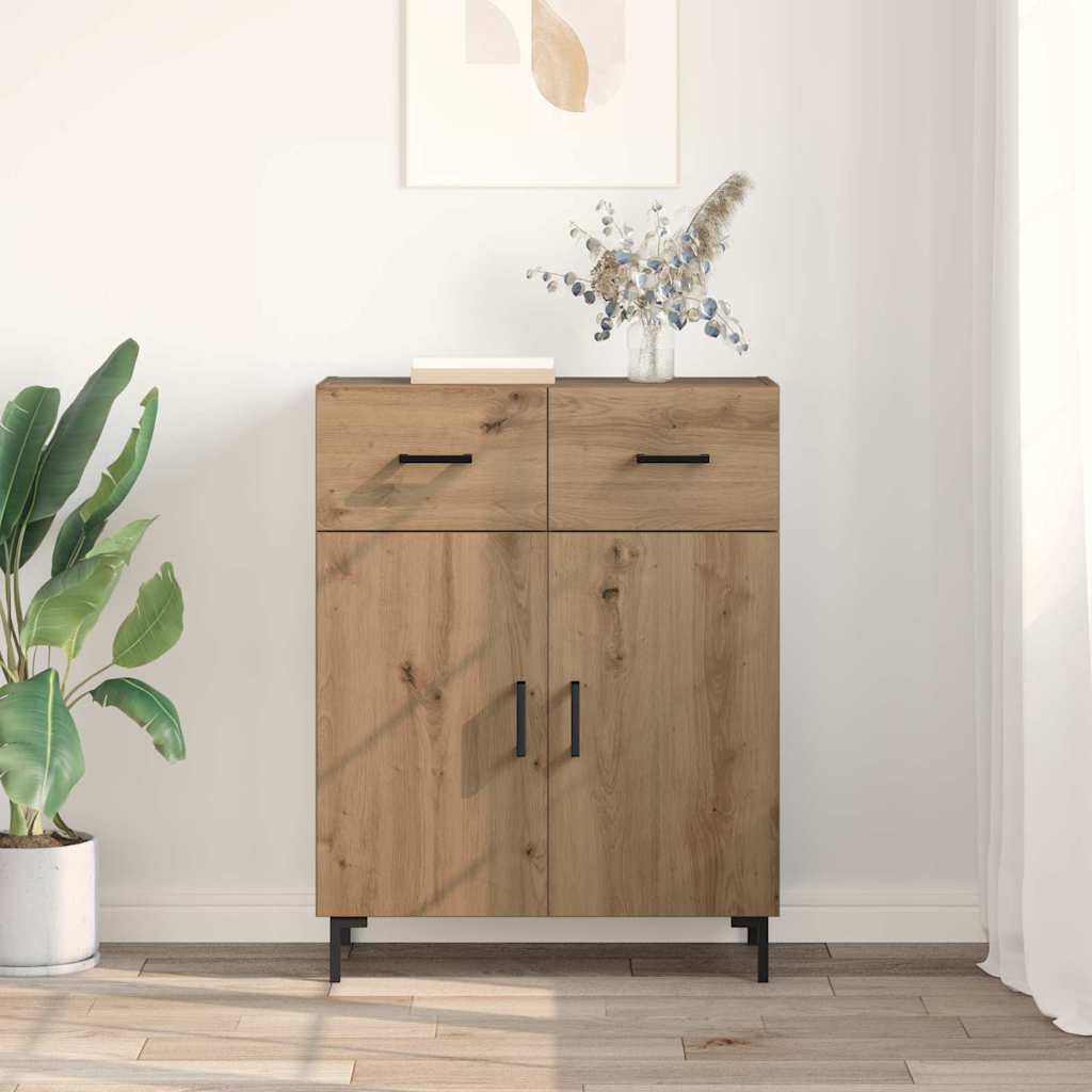 Sideboard Artisan-Eiche 69,5 x 34 x 90 cm Holzwerkstoff