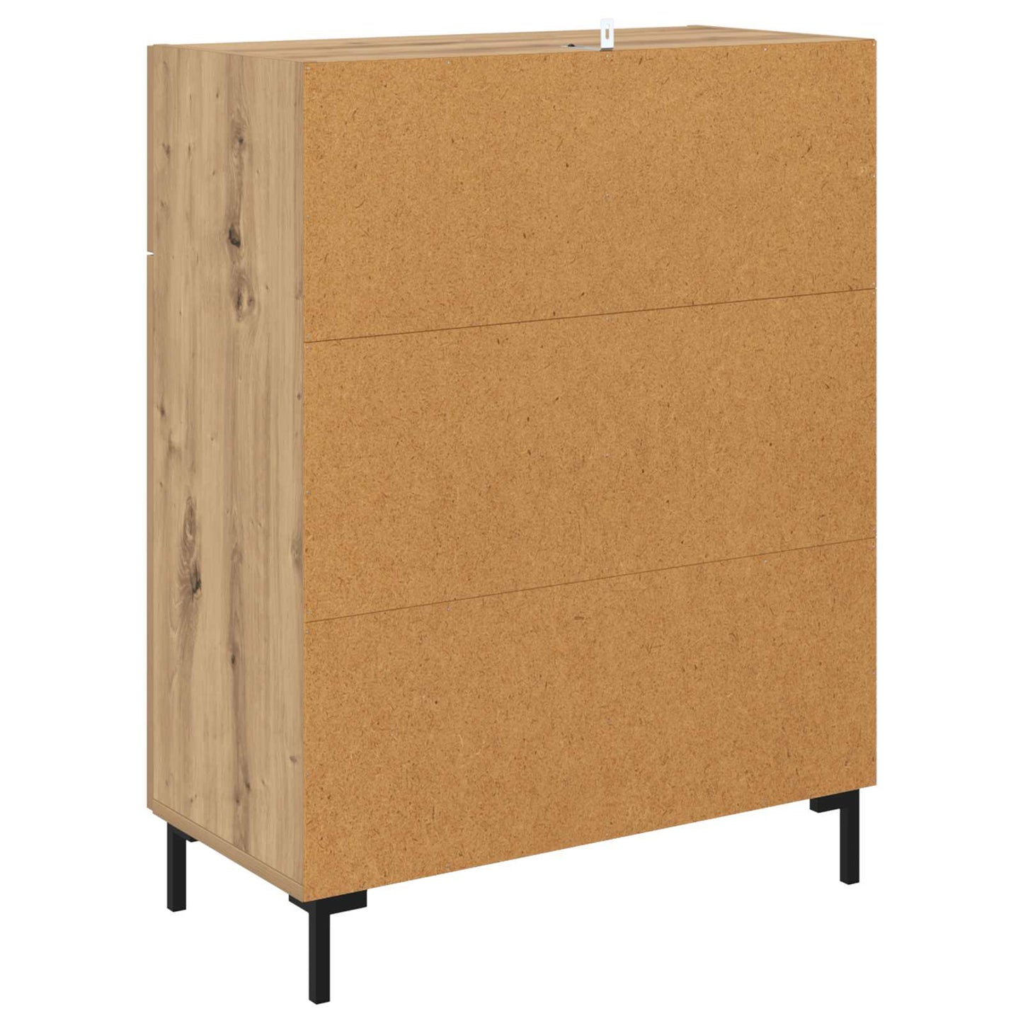 vidaXL Commode Chêne Artisan 69,5 x 34 x 90 cm Bois d'ingénierie