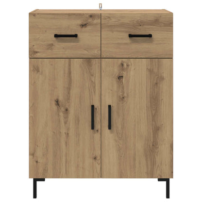 vidaXL Commode Chêne Artisan 69,5 x 34 x 90 cm Bois d'ingénierie