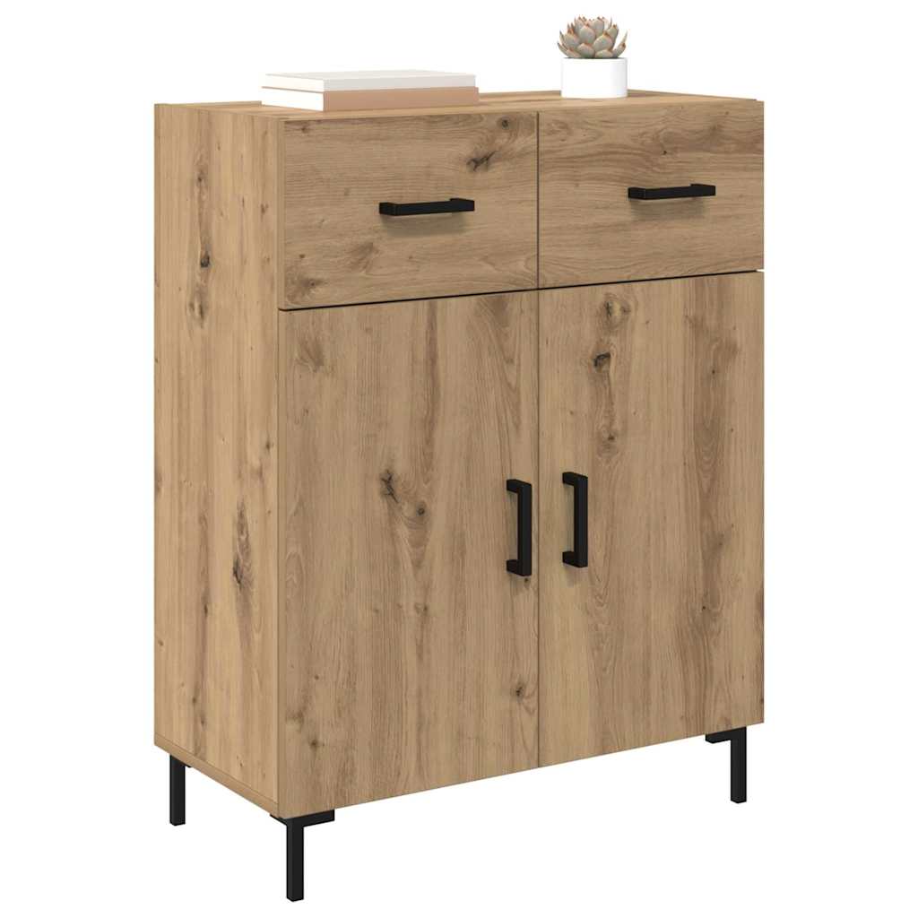Sideboard Artisan-Eiche 69,5 x 34 x 90 cm Holzwerkstoff