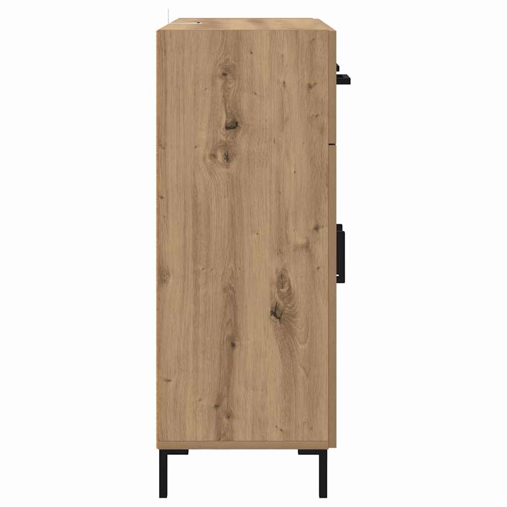 Sideboard Artisan-Eiche 69,5 x 34 x 90 cm Holzwerkstoff