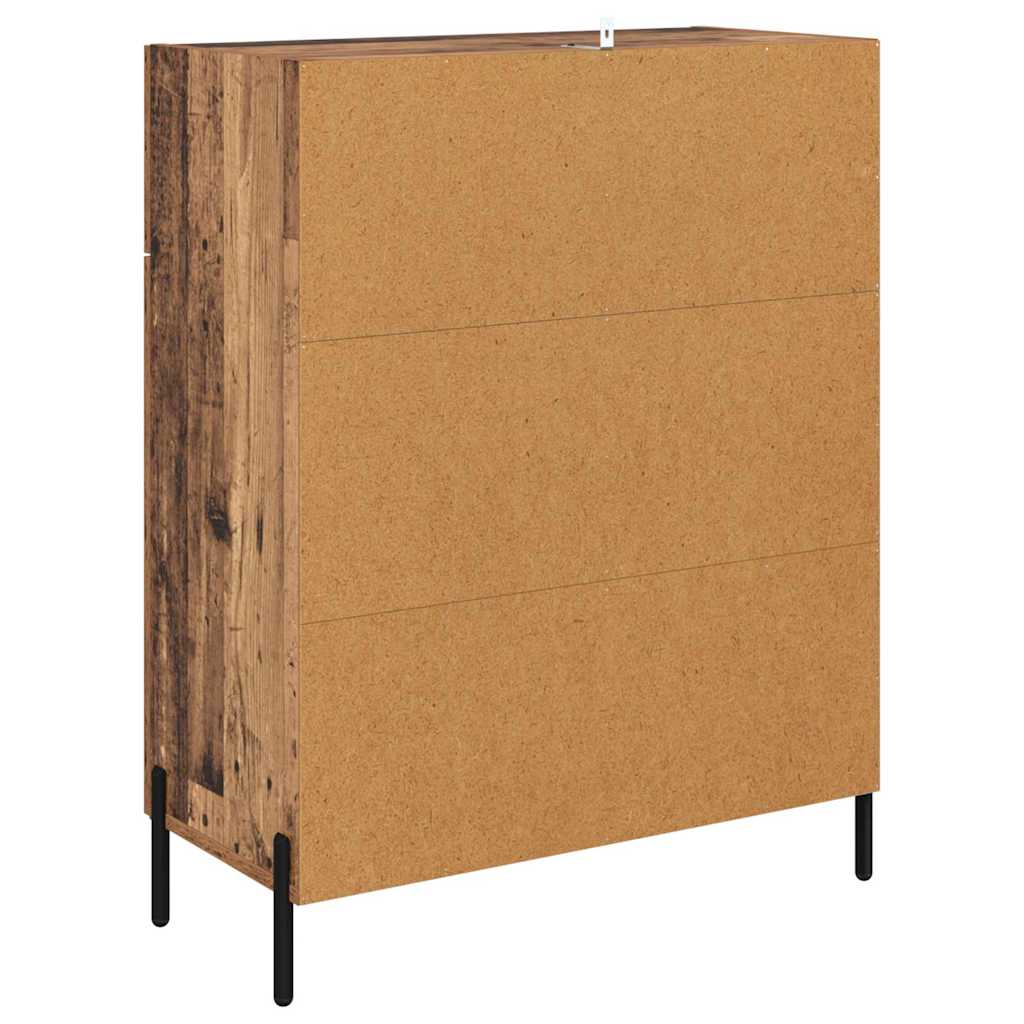 Sideboard Altholz 69,5 x 34 x 90 cm Holzwerkstoff