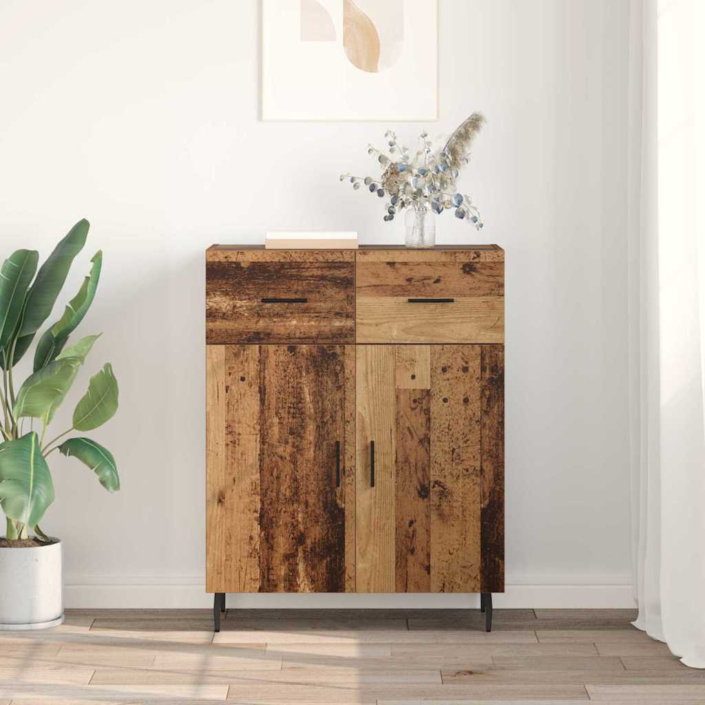 Sideboard Altholz 69,5 x 34 x 90 cm Holzwerkstoff