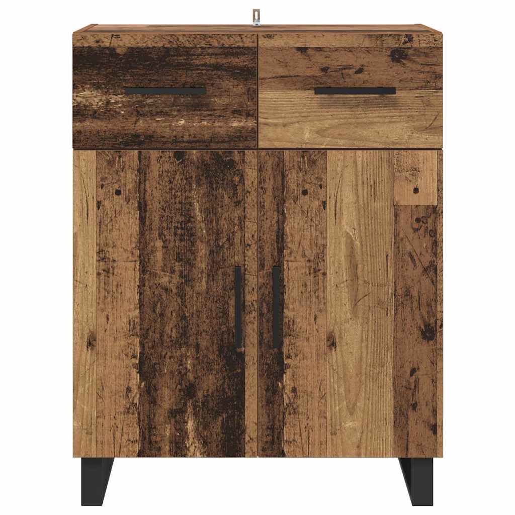 Sideboard Altholz 69,5 x 34 x 90 cm Holzwerkstoff