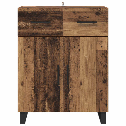 vidaXL Sideboard Altholz 69,5 x 34 x 90 cm Holzwerkstoff