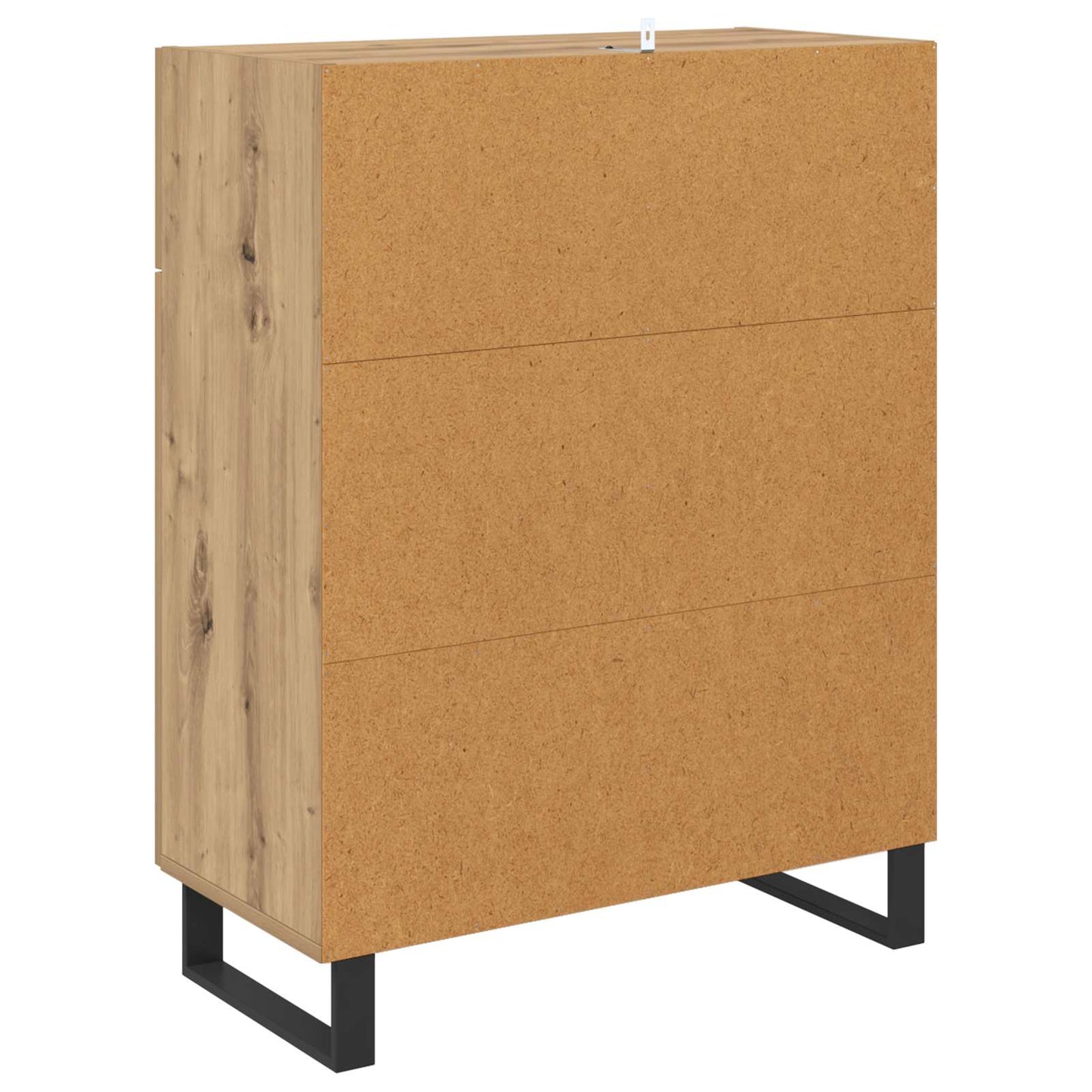 vidaXL Sideboard Artisan-Eiche 69,5 x 34 x 90 cm Holzwerkstoff