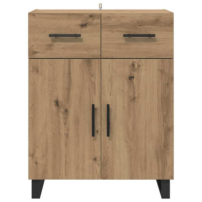 Sideboard Artisan-Eiche 69,5 x 34 x 90 cm Holzwerkstoff