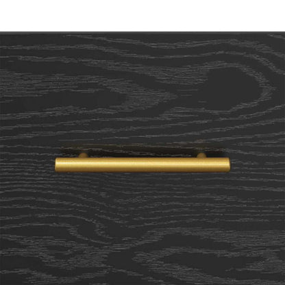 vidaXL TV-Schränk Schwarz Eichen-Optik 150 x 36 x 30 cm Holzwerkstoff