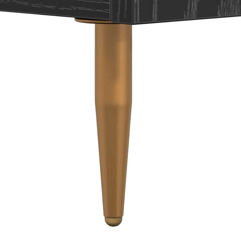 vidaXL TV-Schränk Schwarz Eichen-Optik 150 x 36 x 30 cm Holzwerkstoff