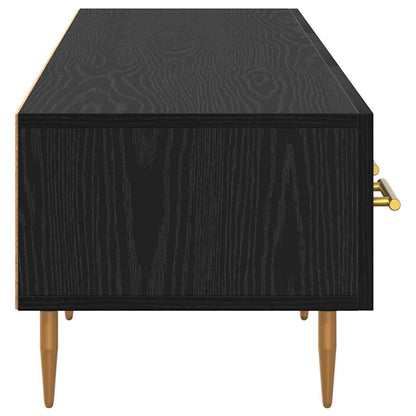 vidaXL TV-Schränk Schwarz Eichen-Optik 150 x 36 x 30 cm Holzwerkstoff