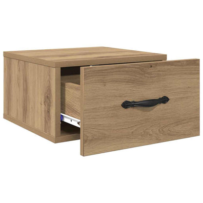 vidaXL Nachttisch Artisan-Eiche 35 x 35 x 20 cm Holzwerkstoff