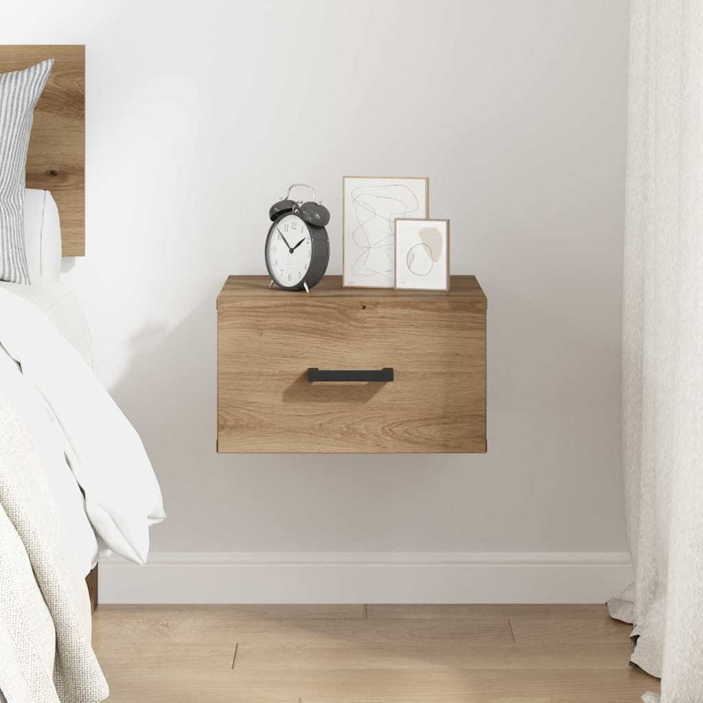 vidaXL Nachttisch Artisan-Eiche 35 x 35 x 20 cm Holzwerkstoff