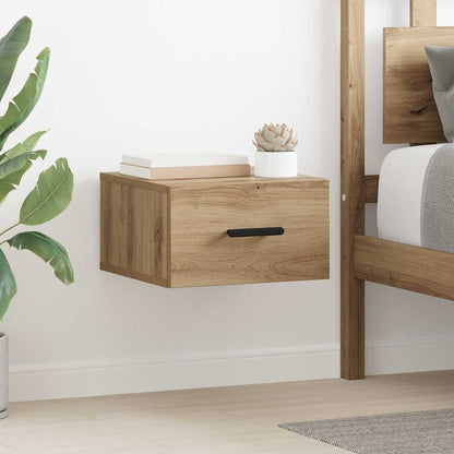 vidaXL Nachttisch 2 pcs Artisan-Eiche 35 x 35 x 20 cm Holzwerkstoff