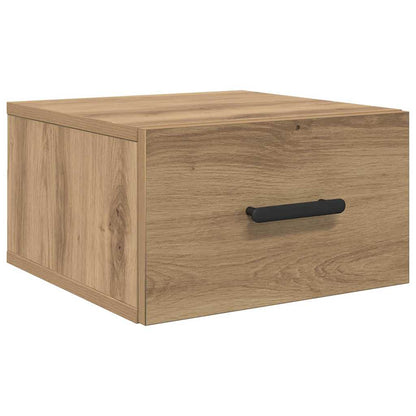 vidaXL Nachttisch 2 pcs Artisan-Eiche 35 x 35 x 20 cm Holzwerkstoff
